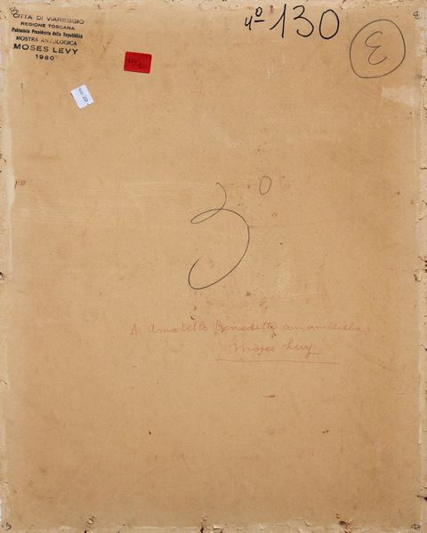 Moses  LEVY : Hotel  - Asta Arte Moderna e Contemporanea - Associazione Nazionale - Case d'Asta italiane