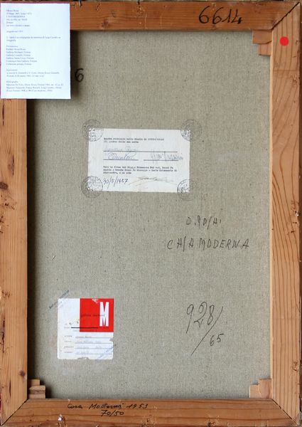 OTTONE ROSAI : Case gialle  - Asta Arte Moderna e Contemporanea - Associazione Nazionale - Case d'Asta italiane