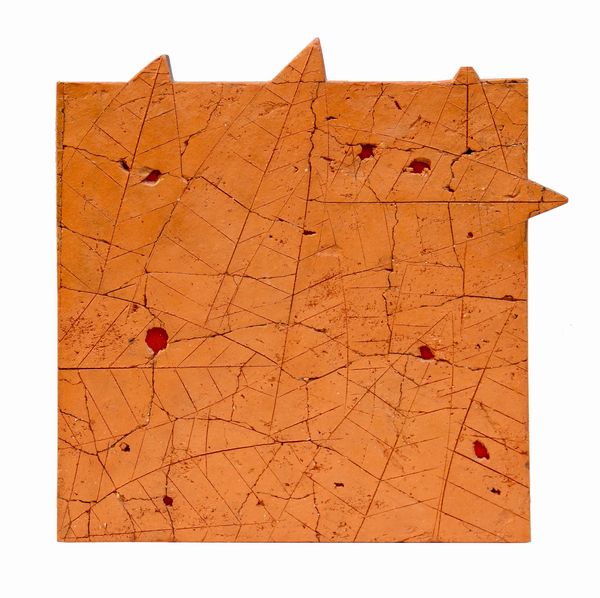 Luigi Mainolfi : Tabacco rosso  - Asta Arte Moderna e Contemporanea - Associazione Nazionale - Case d'Asta italiane