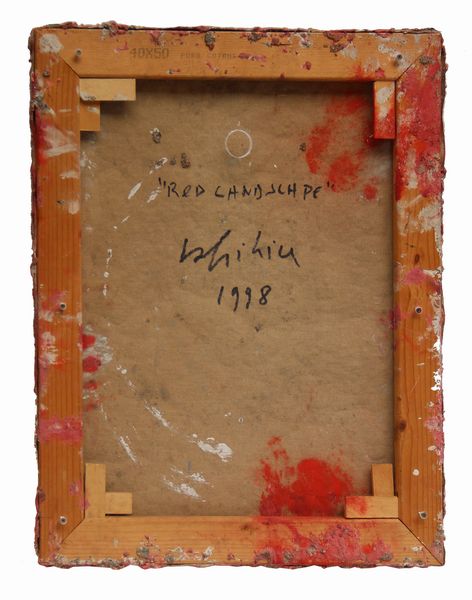 MARCELLO LO GIUDICE : Red landscape  - Asta Arte Moderna e Contemporanea - Associazione Nazionale - Case d'Asta italiane