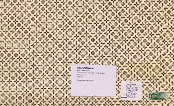 Donald Baechler : Pink cone  - Asta Arte Moderna e Contemporanea - Associazione Nazionale - Case d'Asta italiane