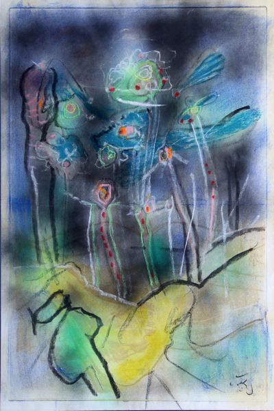 Roberto Sebastián Antonio MATTA ECHAURREN : Les fleurs avant l'aube  - Asta Arte Moderna e Contemporanea - Associazione Nazionale - Case d'Asta italiane