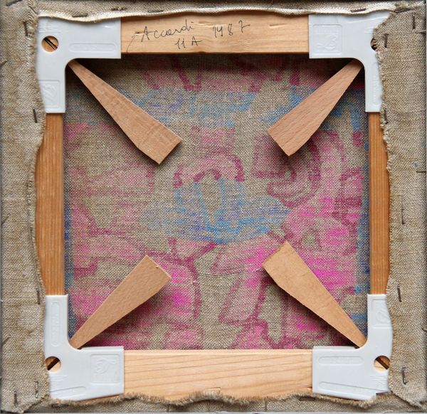 CARLA ACCARDI : Violablu  - Asta Arte Moderna e Contemporanea - Associazione Nazionale - Case d'Asta italiane