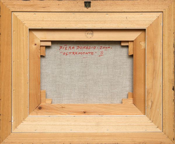 PIERO DORAZIO : Oltremonte II  - Asta Arte Moderna e Contemporanea - Associazione Nazionale - Case d'Asta italiane
