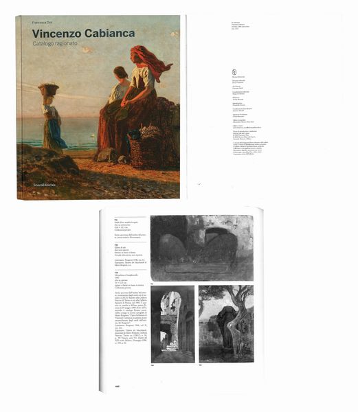 VINCENZO CABIANCA : Monachina a Castiglioncello  - Asta Arte Moderna e Contemporanea - Associazione Nazionale - Case d'Asta italiane