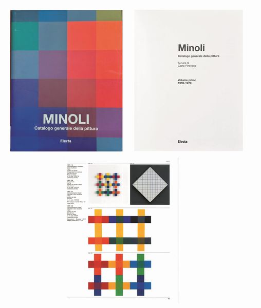 PAOLO MINOLI : Compenetrazioni lineari reticolari e loro risultanze  - Asta Arte Moderna e Contemporanea - Associazione Nazionale - Case d'Asta italiane