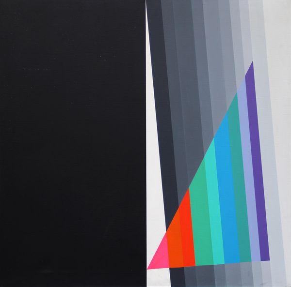 EUGENIO CARMI : Triangolo in amore  - Asta Arte Moderna e Contemporanea - Associazione Nazionale - Case d'Asta italiane