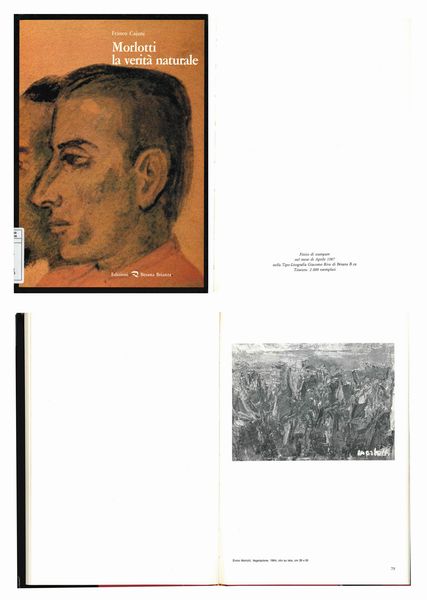 Ennio Morlotti : Vegetazione  - Asta Arte Moderna e Contemporanea - Associazione Nazionale - Case d'Asta italiane