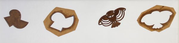 BALLA Giacomo (Atelier) : Senza titolo (Sagome esecutive per lo scialle della Signora Florio)  - Asta Arte Moderna e Contemporanea - Associazione Nazionale - Case d'Asta italiane