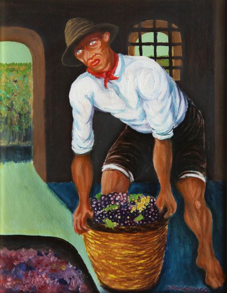 Giuseppe Migneco : Vendemmia  - Asta Arte Moderna e Contemporanea - Associazione Nazionale - Case d'Asta italiane