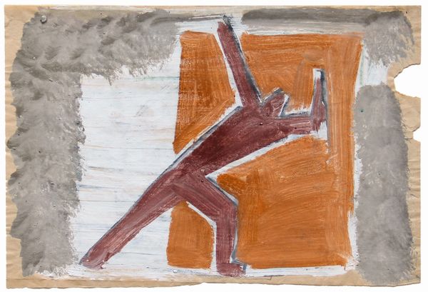 Mario Sironi : Composizione con figura  - Asta Arte Moderna e Contemporanea - Associazione Nazionale - Case d'Asta italiane