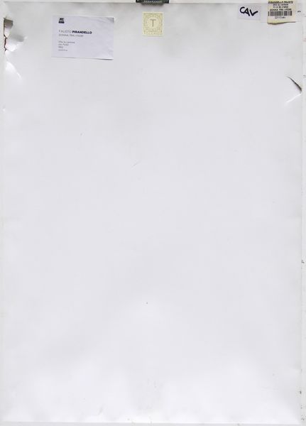 FAUSTO PIRANDELLO : Donna tra i fiori  - Asta Arte Moderna e Contemporanea - Associazione Nazionale - Case d'Asta italiane