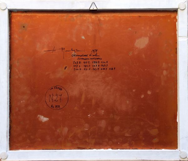 Elio Marchegiani : Grammature di colore  - Asta Arte Moderna e Contemporanea - Associazione Nazionale - Case d'Asta italiane