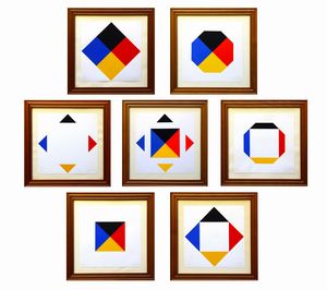 Max Bill : 7 Scarious portfolio  - Asta Arte Moderna e Contemporanea - Associazione Nazionale - Case d'Asta italiane