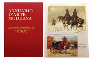 GIOVAN FRANCESCO GONZAGA : Pattuglia cosacca nella steppa  - Asta Arte Moderna e Contemporanea - Associazione Nazionale - Case d'Asta italiane