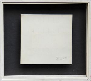 Günther Uecker : Nagelfeld  - Asta Arte Moderna e Contemporanea - Associazione Nazionale - Case d'Asta italiane