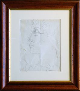 Giorgio de Chirico : Studio di testa  - Asta Arte Moderna e Contemporanea - Associazione Nazionale - Case d'Asta italiane