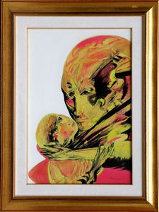 REMO BRINDISI : Maternit  - Asta Arte Moderna e Contemporanea - Associazione Nazionale - Case d'Asta italiane