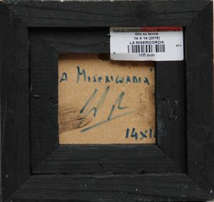 LORENZO PUGLISI : La misericordia  - Asta Arte Moderna e Contemporanea - Associazione Nazionale - Case d'Asta italiane