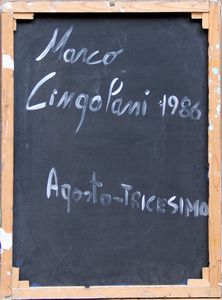 Marco Cingolani : Agosto Tricesimo  - Asta Arte Moderna e Contemporanea - Associazione Nazionale - Case d'Asta italiane