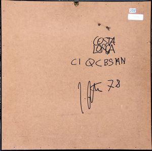 FRANCO COSTALONGA : CIQCBSMN  - Asta Arte Moderna e Contemporanea - Associazione Nazionale - Case d'Asta italiane