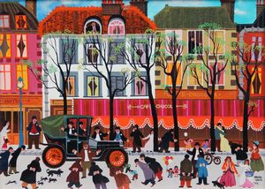 Hiro YAMAGATA - Strada di Parigi