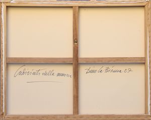 Dino La Bianca : Labirinti della memoria  - Asta Arte Moderna e Contemporanea - Associazione Nazionale - Case d'Asta italiane