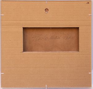 PAOLO MASI : Cartone  - Asta Arte Moderna e Contemporanea - Associazione Nazionale - Case d'Asta italiane