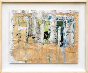 MIMMO ROTELLA : Davanti e dietro  - Asta Arte Moderna e Contemporanea - Associazione Nazionale - Case d'Asta italiane