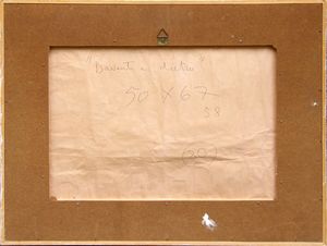 MIMMO ROTELLA : Davanti e dietro  - Asta Arte Moderna e Contemporanea - Associazione Nazionale - Case d'Asta italiane