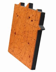 Luigi Mainolfi : Tabacco rosso  - Asta Arte Moderna e Contemporanea - Associazione Nazionale - Case d'Asta italiane