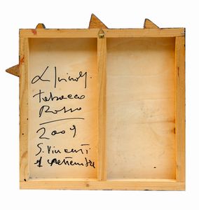 Luigi Mainolfi : Tabacco rosso  - Asta Arte Moderna e Contemporanea - Associazione Nazionale - Case d'Asta italiane