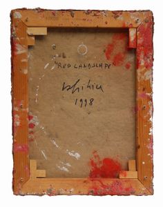 MARCELLO LO GIUDICE : Red landscape  - Asta Arte Moderna e Contemporanea - Associazione Nazionale - Case d'Asta italiane