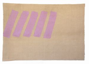 GIORGIO GRIFFA - Obliquo violetto