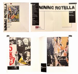 MIMMO ROTELLA : Stages  - Asta Arte Moderna e Contemporanea - Associazione Nazionale - Case d'Asta italiane