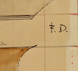 FORTUNATO DEPERO : Motociclista  - Asta Arte Moderna e Contemporanea - Associazione Nazionale - Case d'Asta italiane