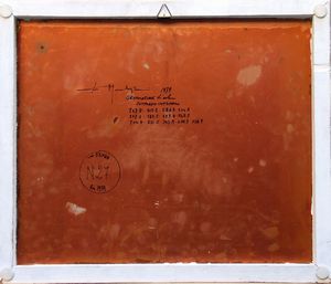 Elio Marchegiani : Grammature di colore  - Asta Arte Moderna e Contemporanea - Associazione Nazionale - Case d'Asta italiane