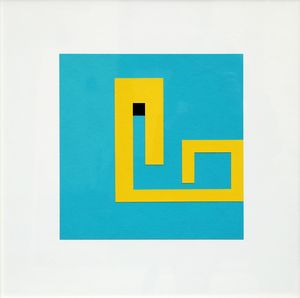 BRUNO MUNARI : Negativo-Positivo  - Asta Arte Moderna e Contemporanea - Associazione Nazionale - Case d'Asta italiane