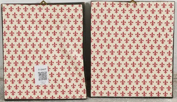 Pittore del XIX-XX secolo Coppia di vedute cittadine  - Asta Antiquariato - Associazione Nazionale - Case d'Asta italiane