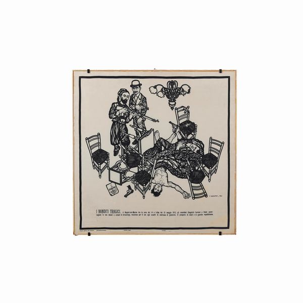 F. Costantini I banditi tragici<BR>Genova, Edizioni Galleria del deposito, 1964<BR>  - Asta Antiquariato - Associazione Nazionale - Case d'Asta italiane