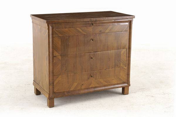 Cassettone lastronato. XIX secolo  - Asta Antiquariato - Associazione Nazionale - Case d'Asta italiane