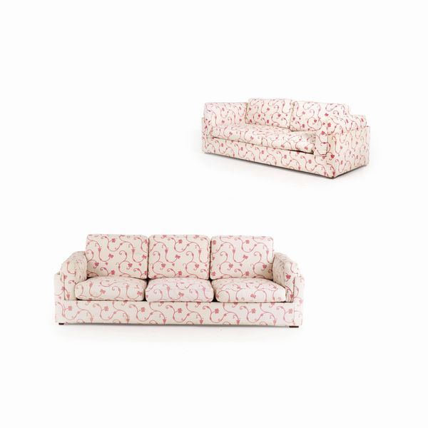 Due divani imbottiti  - Asta Antiquariato - Associazione Nazionale - Case d'Asta italiane