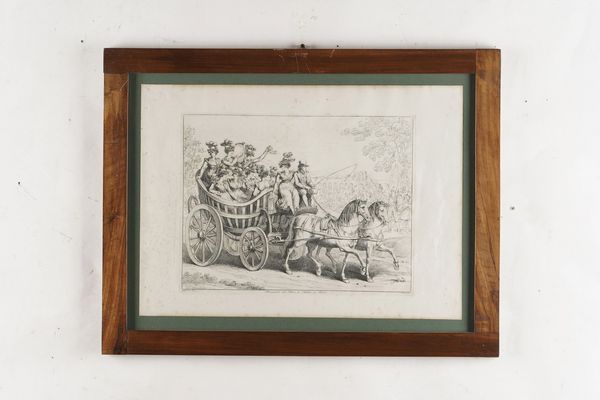 Da Pinelli, gruppo di quattro incisioni titolate. XIX secolo  - Asta Antiquariato - Associazione Nazionale - Case d'Asta italiane