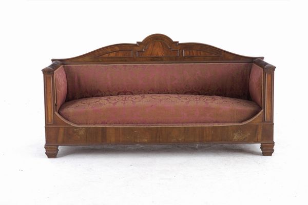 Coppia di divani lastronati. XIX secolo  - Asta Antiquariato - Associazione Nazionale - Case d'Asta italiane