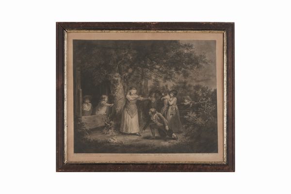 William Ward (1766 - 1826) Juvenile navigators / Blind mans buff  - Asta Antiquariato - Associazione Nazionale - Case d'Asta italiane