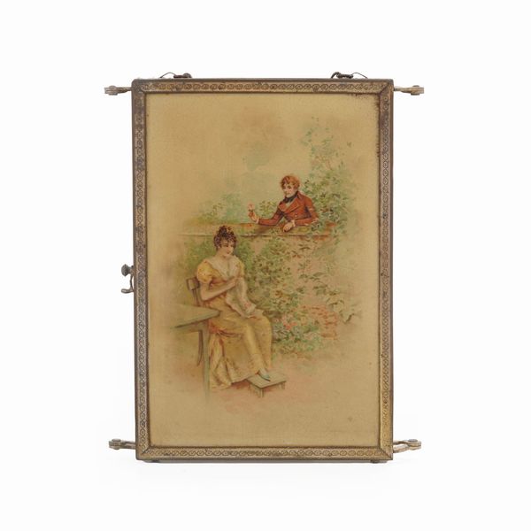 Specchio da toeletta. XIX-XX secolo  - Asta Antiquariato - Associazione Nazionale - Case d'Asta italiane