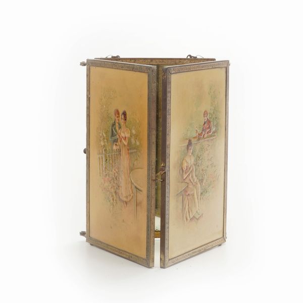 Specchio da toeletta. XIX-XX secolo  - Asta Antiquariato - Associazione Nazionale - Case d'Asta italiane