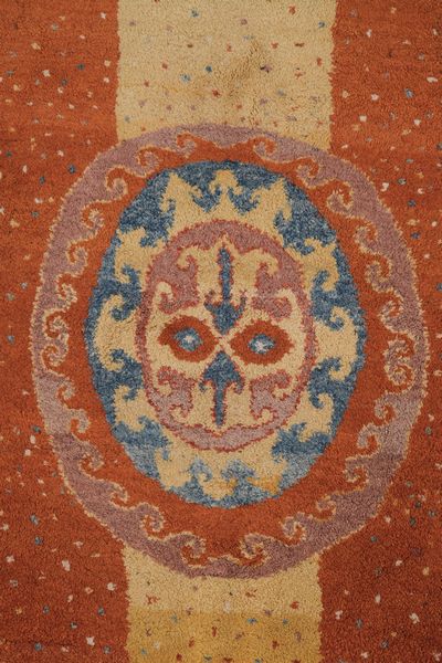 Tappeto Amrapur, India fine XX secolo  - Asta Antiquariato - Associazione Nazionale - Case d'Asta italiane