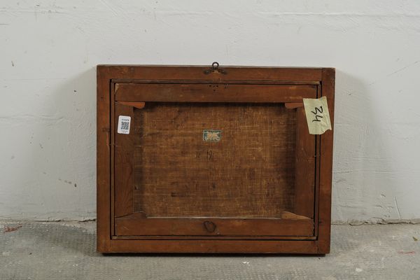 Scuola del XVII secolo Santo vescovo in eremitaggio  - Asta Antiquariato - Associazione Nazionale - Case d'Asta italiane