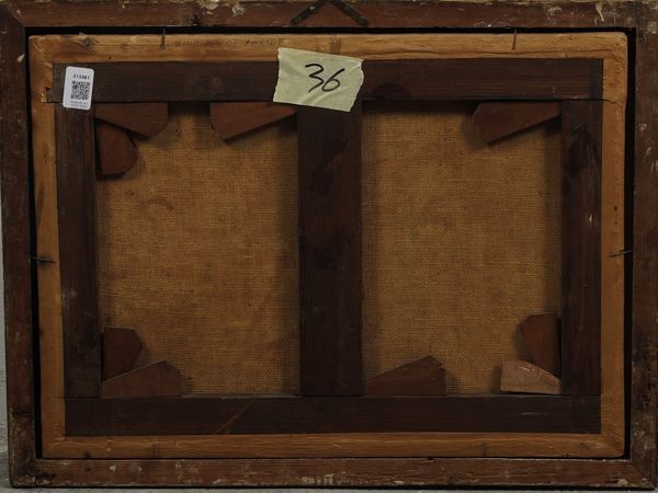 Scuola del XVII secolo Ercole al bivio  - Asta Antiquariato - Associazione Nazionale - Case d'Asta italiane